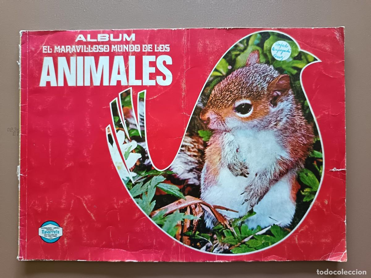 Coleccionismo &aacute;lbum: EL MARAVILLOSO MUNDO DE LOS ANIMALES- NAVARRETE- COMPLETO
