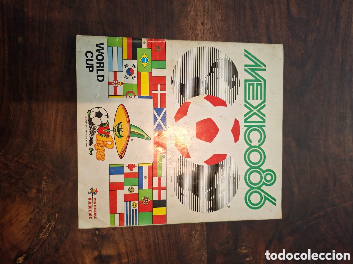 Coleccionismo &aacute;lbum: &Aacute;lbum de cromos M&eacute;xico 86