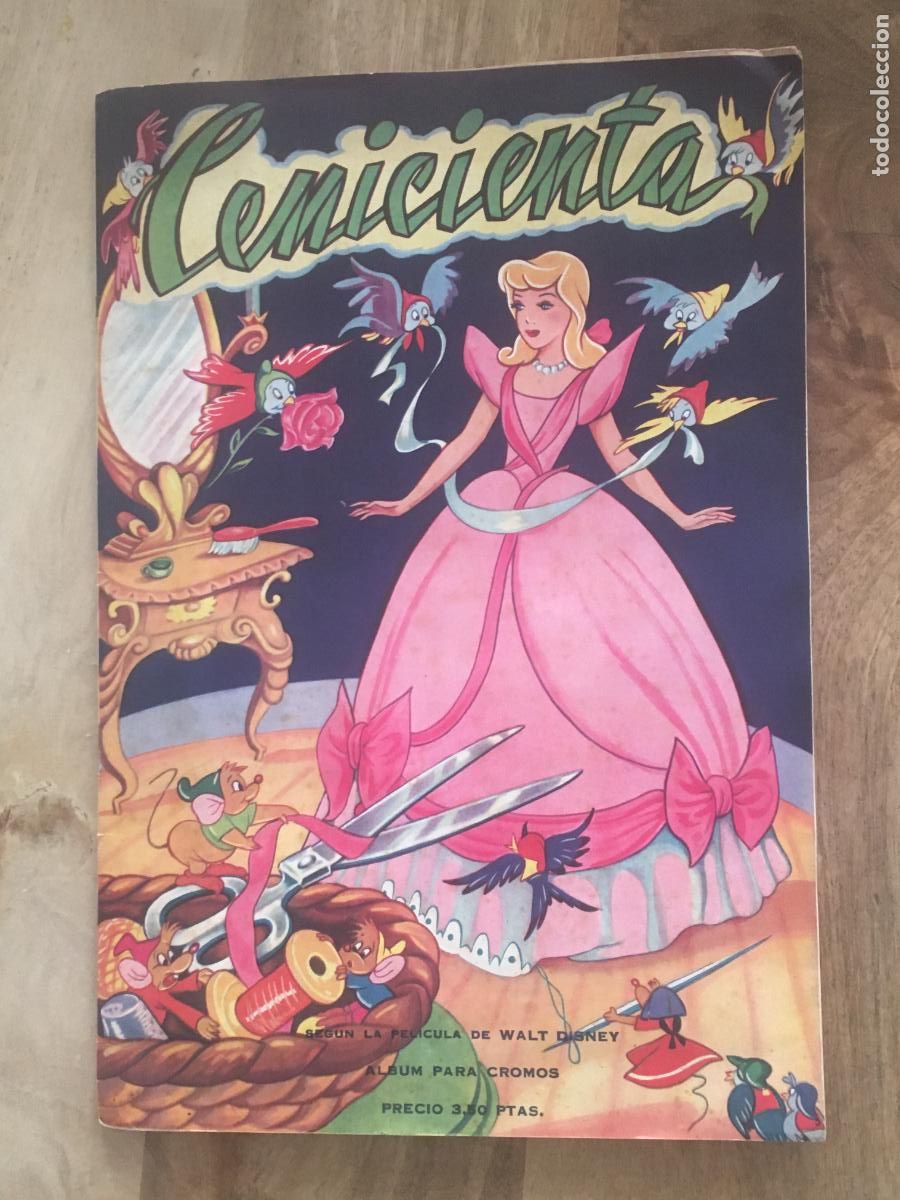 Colecionismo Caderneta: la cenicienta disney fher album de cromos completo perfecto estado como nuevo