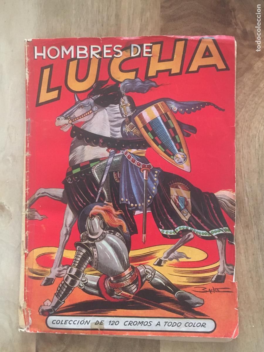 Colecionismo Caderneta: hombres de lucha editorial ruiz romero album de cromos completo muy buen estado