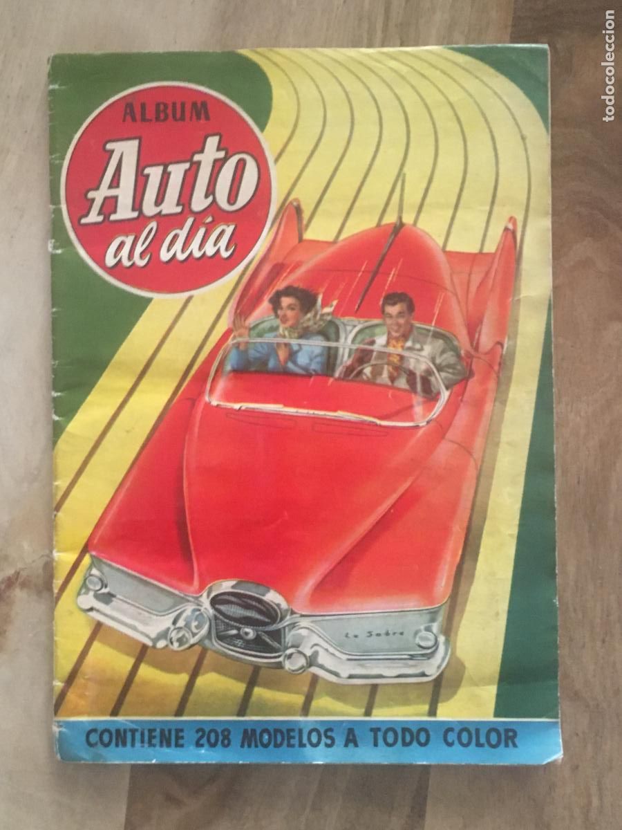 Colecionismo Caderneta: auto al dia album de cromos completo muy buen estado
