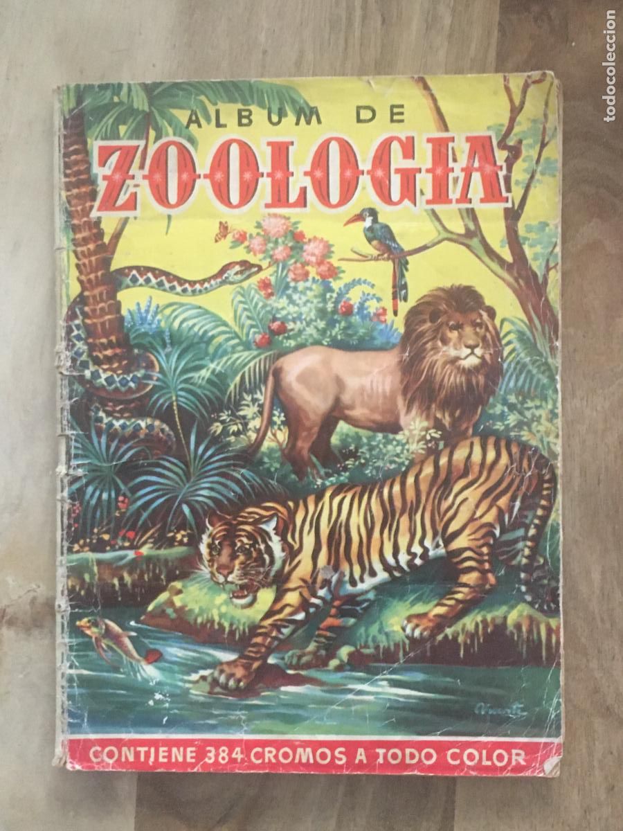 Colecionismo Caderneta: zoologia album de cromos completo muy buen estado