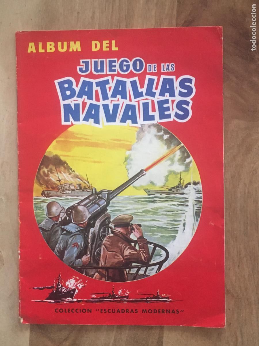 Colecionismo Caderneta: juego de las batallas navales album de cromos completo muy buen estado