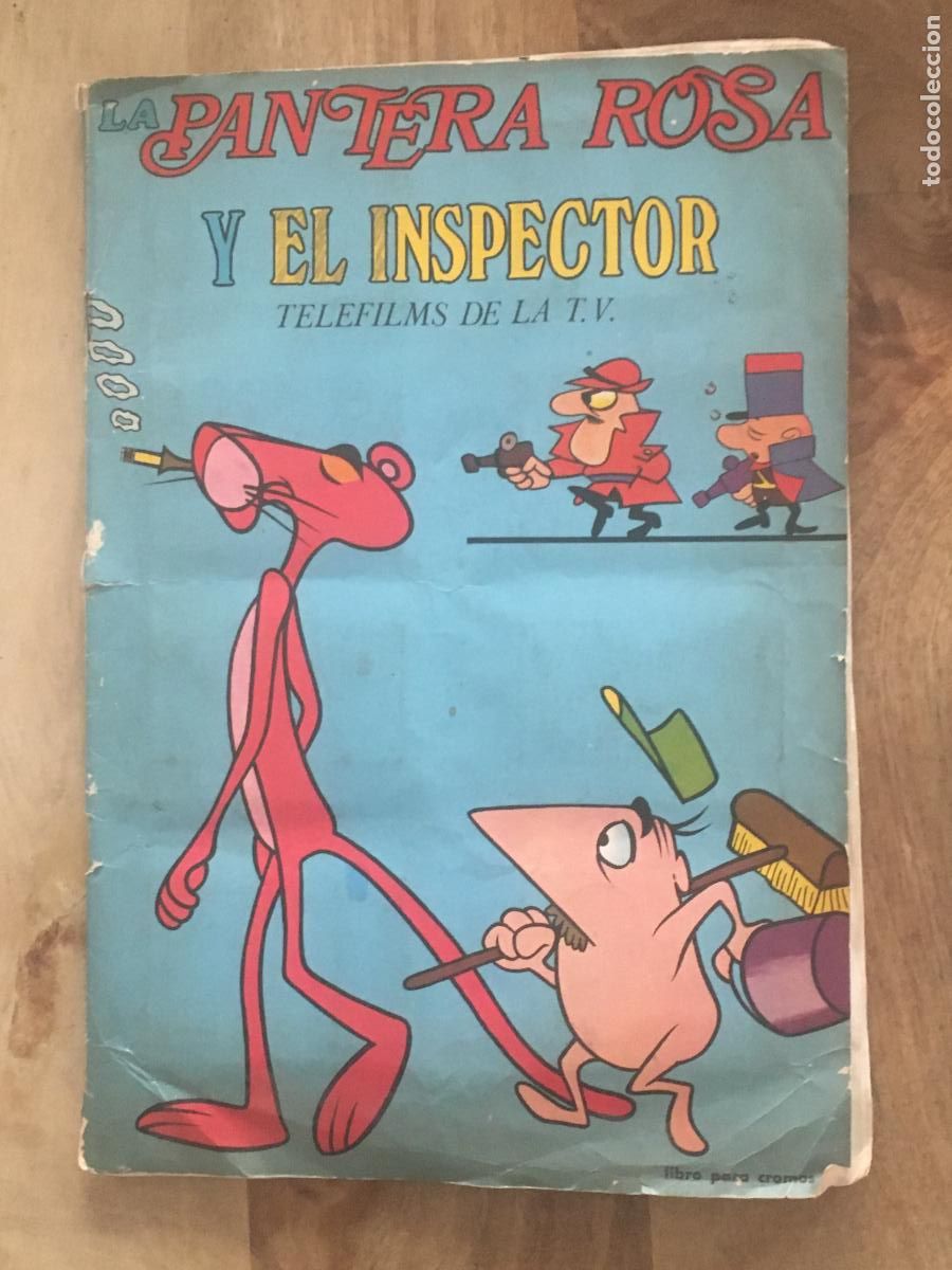 Colecionismo Caderneta: la pantera rosa y el inspector fher album de cromos completo muy buen estado