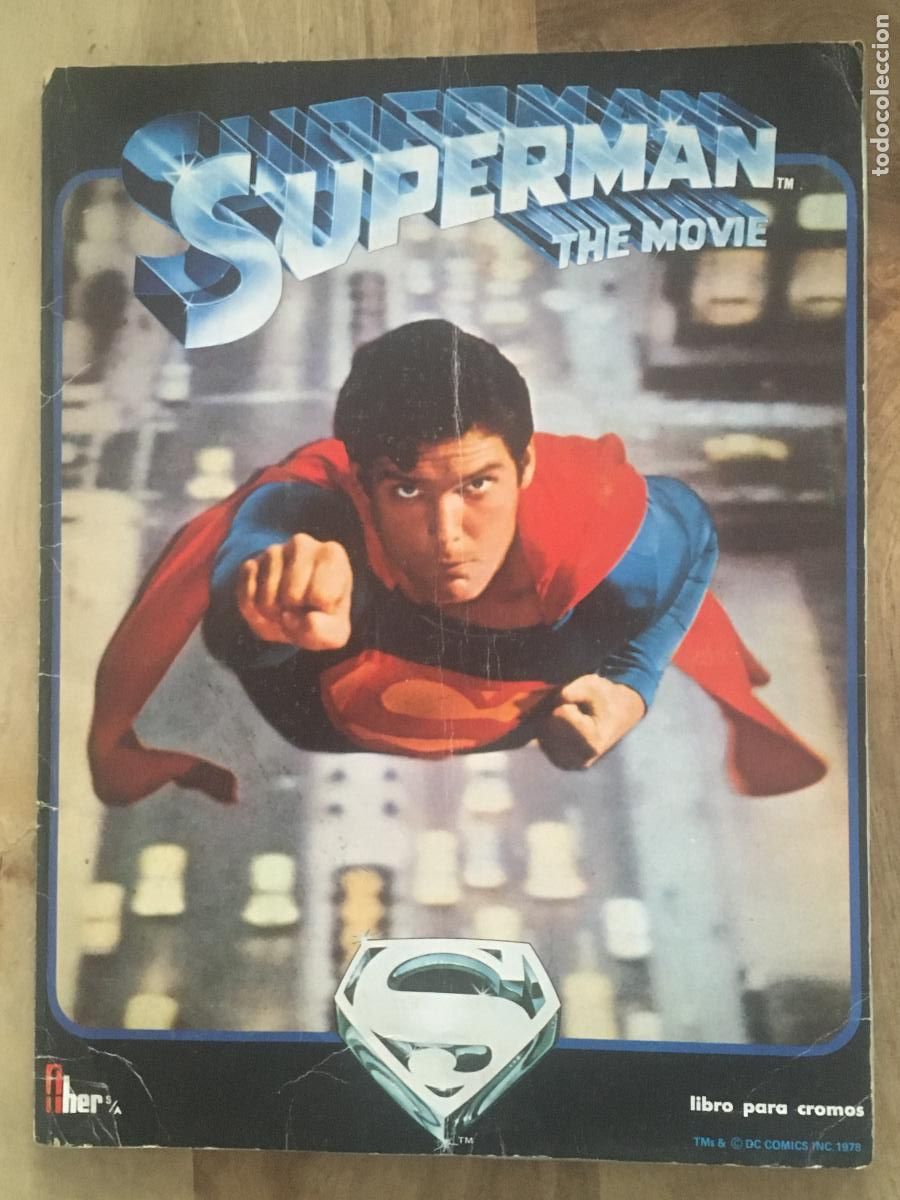 Colecionismo Caderneta: superman fher album de cromos completo buen estado