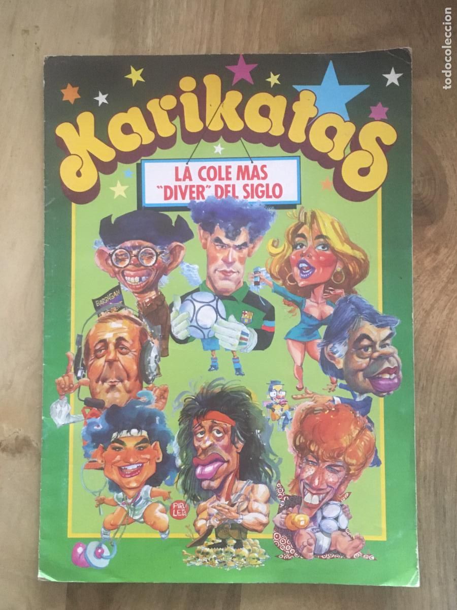 Colecionismo Caderneta: karikatas ediciones este album de cromos completo perfecto estado
