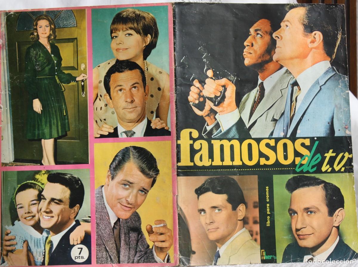 Collectionnisme Album: FAMOSOS DE TV - COMPLETO