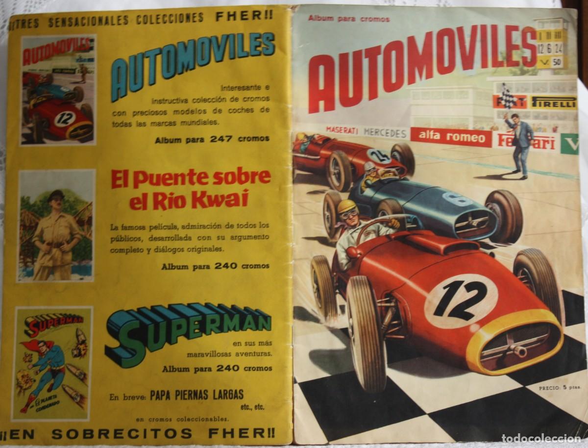 Collectionnisme Album: AUTOMOVILES - COMPLETO