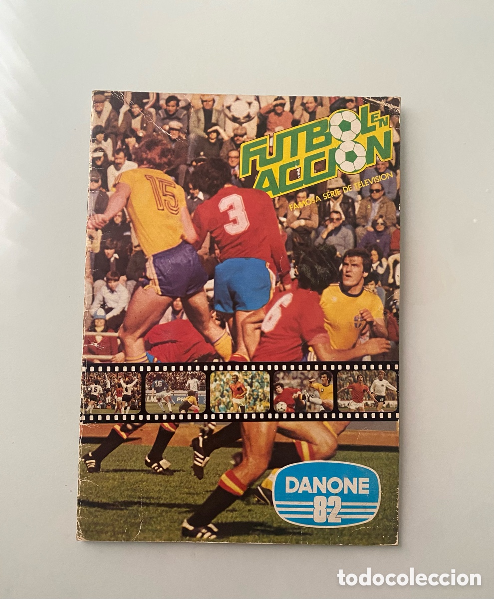Coleccionismo &aacute;lbum: &Aacute;LBUM CROMOS COMPLETO F&Uacute;TBOL EN ACCI&Oacute;N