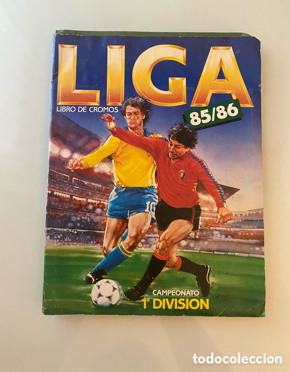 Coleccionismo &aacute;lbum: &Aacute;LBUM CROMOS LIGA 85/86 COMPLETO campeonato 1a divisi&oacute;n
