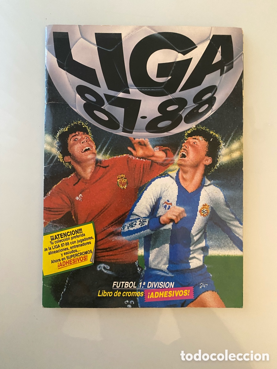 Coleccionismo &aacute;lbum: ALBUM LIGA 87/88 !! COMPLETO!! Campeonato 1a Divisi&oacute;n