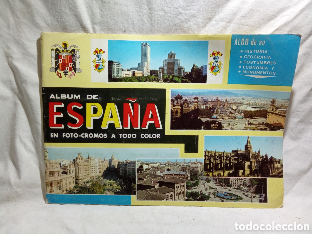 Collectionnisme Album: &Aacute;LBUM COMPLETO DE ESPA&Ntilde;A, COLECCIONES EDUCATIVAS