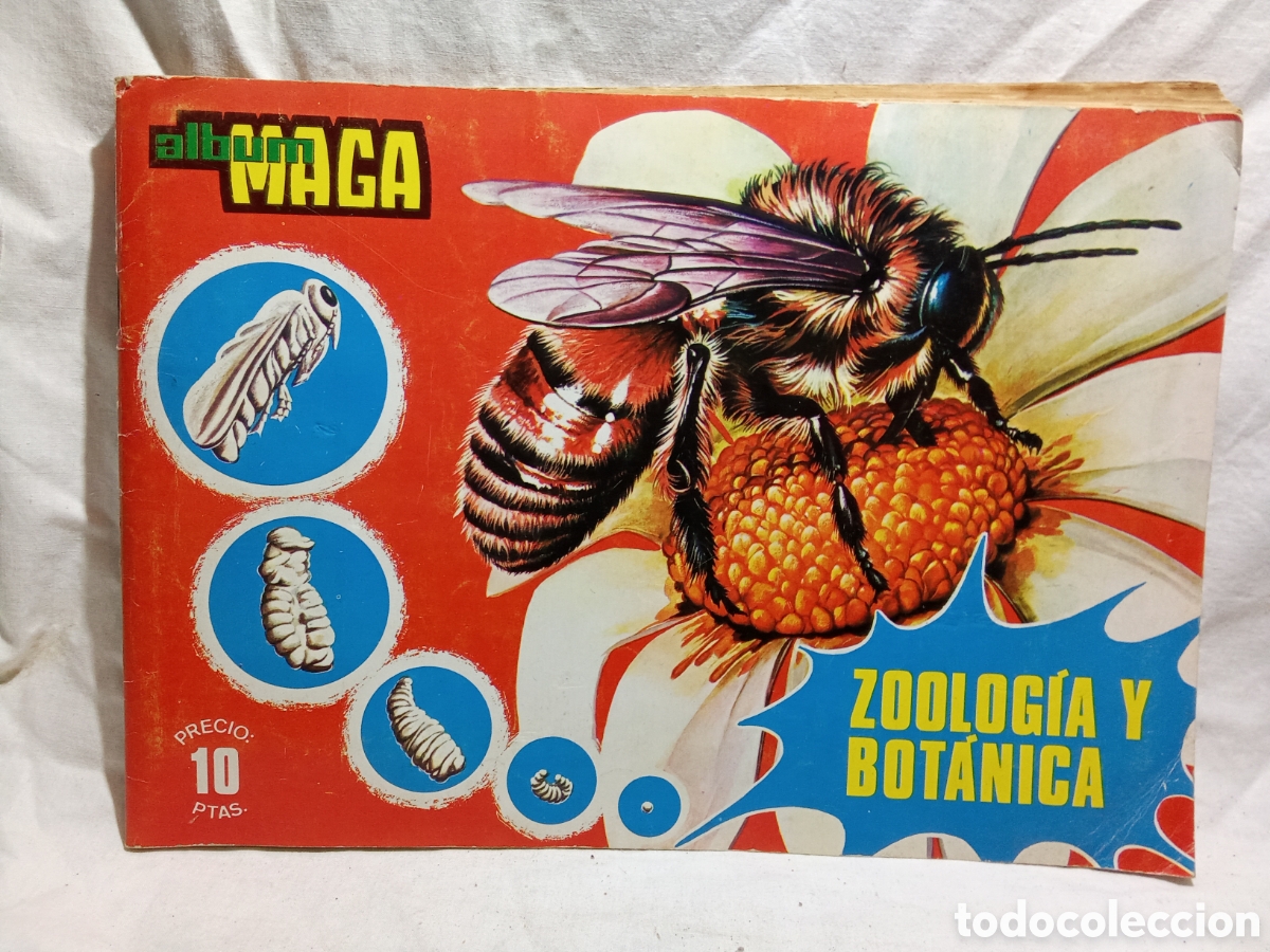 Colecionismo Caderneta: &Aacute;LBUM COMPLETO DE ZOOLOGIA Y BOT&Aacute;NICA DE &Aacute;LBUM MAGA