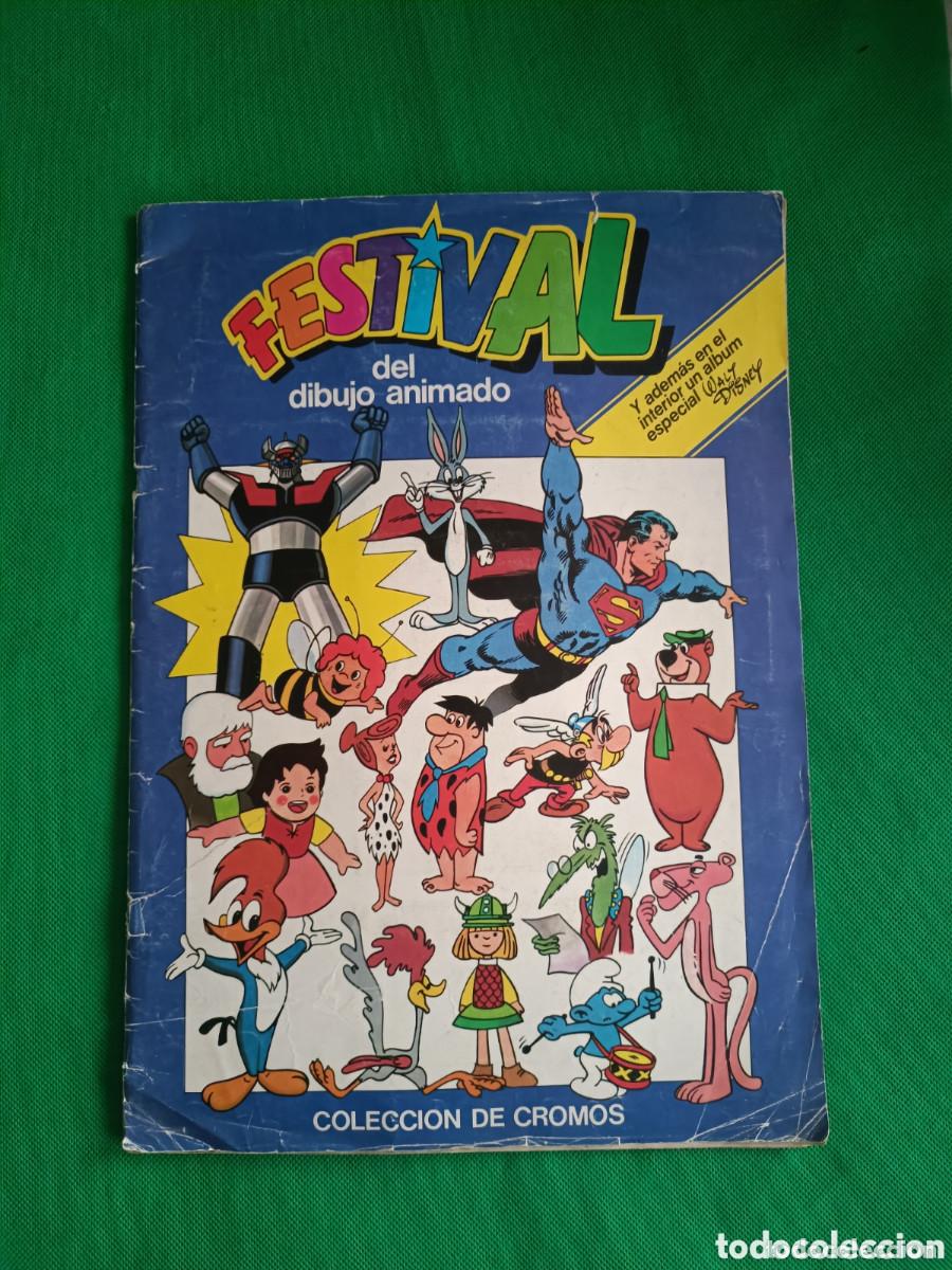 Colecionismo Caderneta: &Aacute;lbum de cromos completo Festival del Dibujo Animado y especial Disney Pacosa Dos 1981