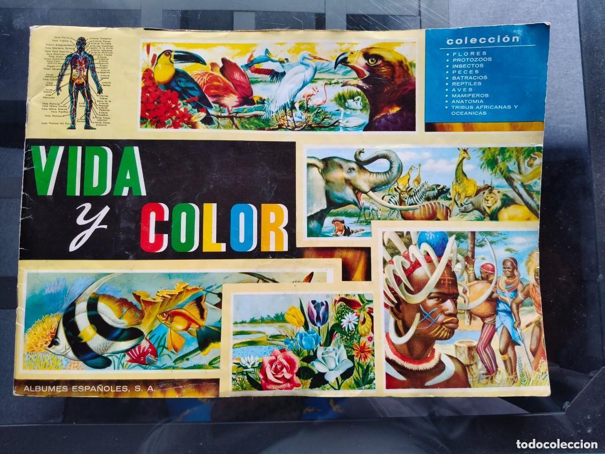 Collectable Albums: VIDA Y COLOR EDITORIAL ALBUMES ESPA&Ntilde;OLES SA COMPLETO 380 CROMOS( buen estado)