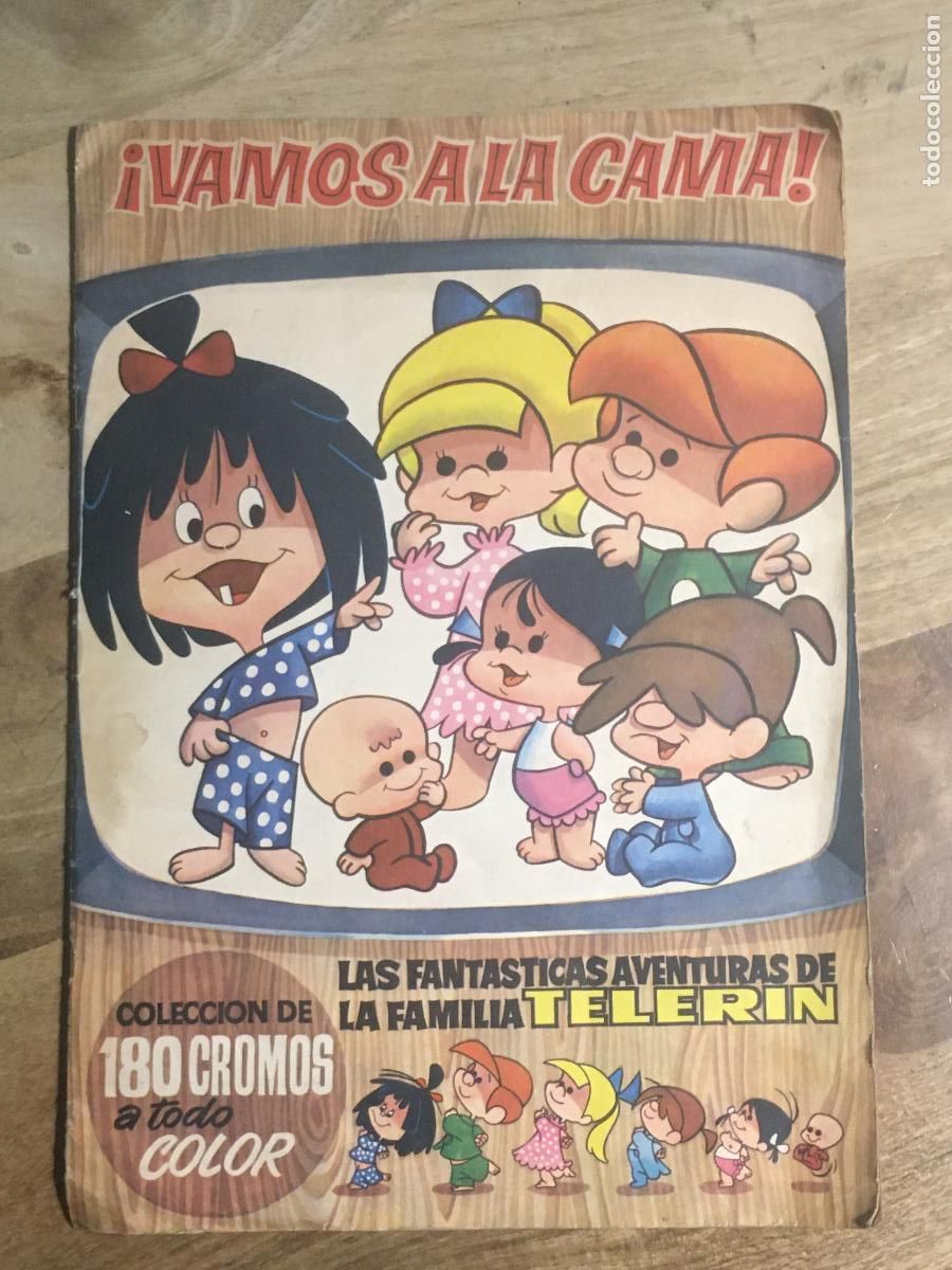 Coleccionismo &aacute;lbum: vamos a la cama familia telerin bruguera album de cromos completo
