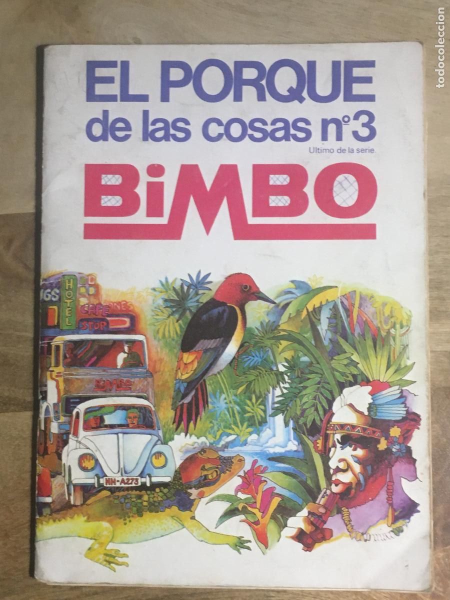 Coleccionismo &aacute;lbum: el porque de las cosas 3 bimbo album de cromos completo