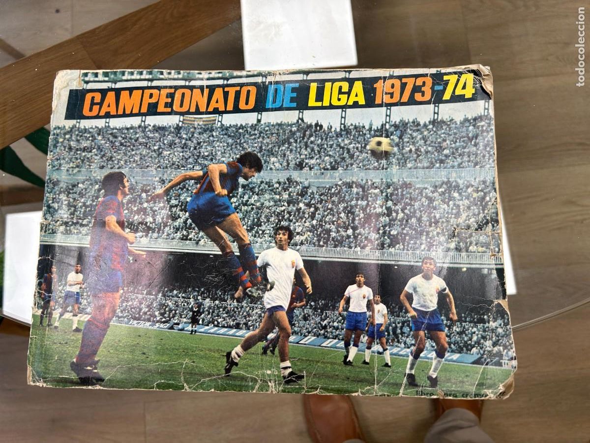 Coleccionismo &aacute;lbum: album liga 1973 1974 73 74 completo con poster central completo