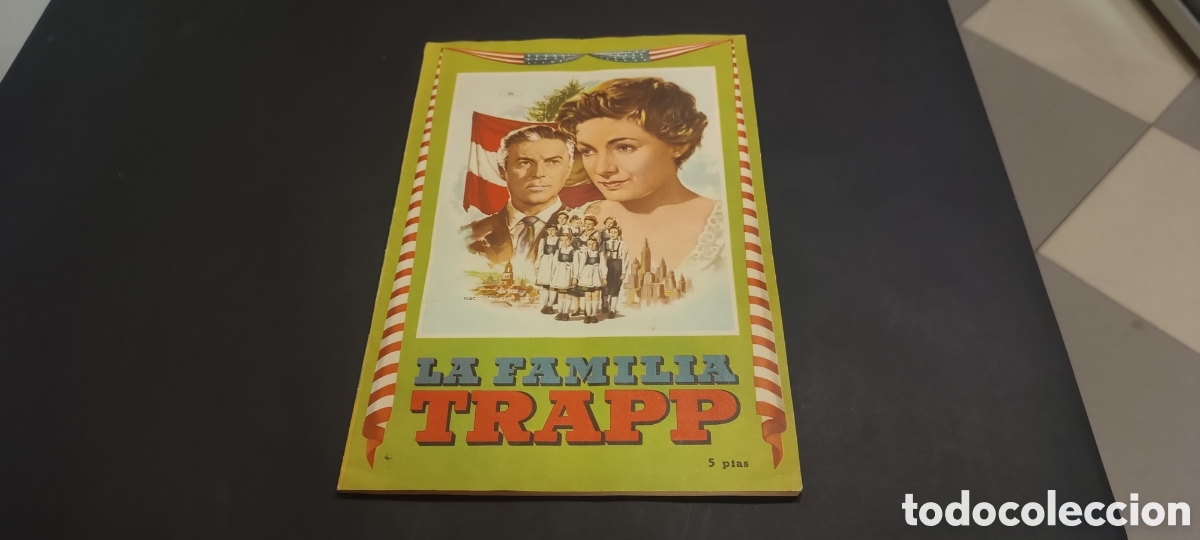 Coleccionismo &aacute;lbum: - &rdquo; LA FAMILIA TRAPP &rdquo; - COMPLETO 200 CROMOS - EDITORIAL FHER 1958 - BUEN ESTADO