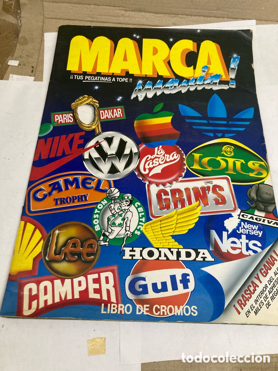 Coleccionismo &aacute;lbum: &aacute;lbum de cromos vintage Marca Man&iacute;a