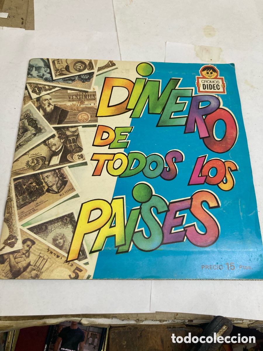Sammeln Sammelalbum: &Aacute;lbum de cromos &rdquo;Dinero de todos los pa&iacute;ses&rdquo;,