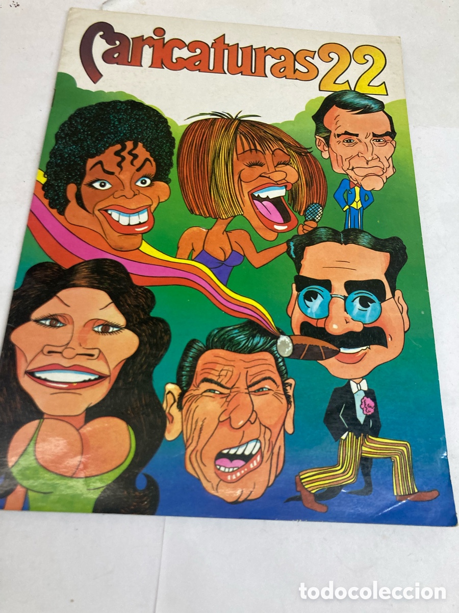 Coleccionismo &aacute;lbum: &aacute;lbum de cromos Caricaturas 22, publicado por la editorial Cromos Ros en el a&ntilde;o 1987