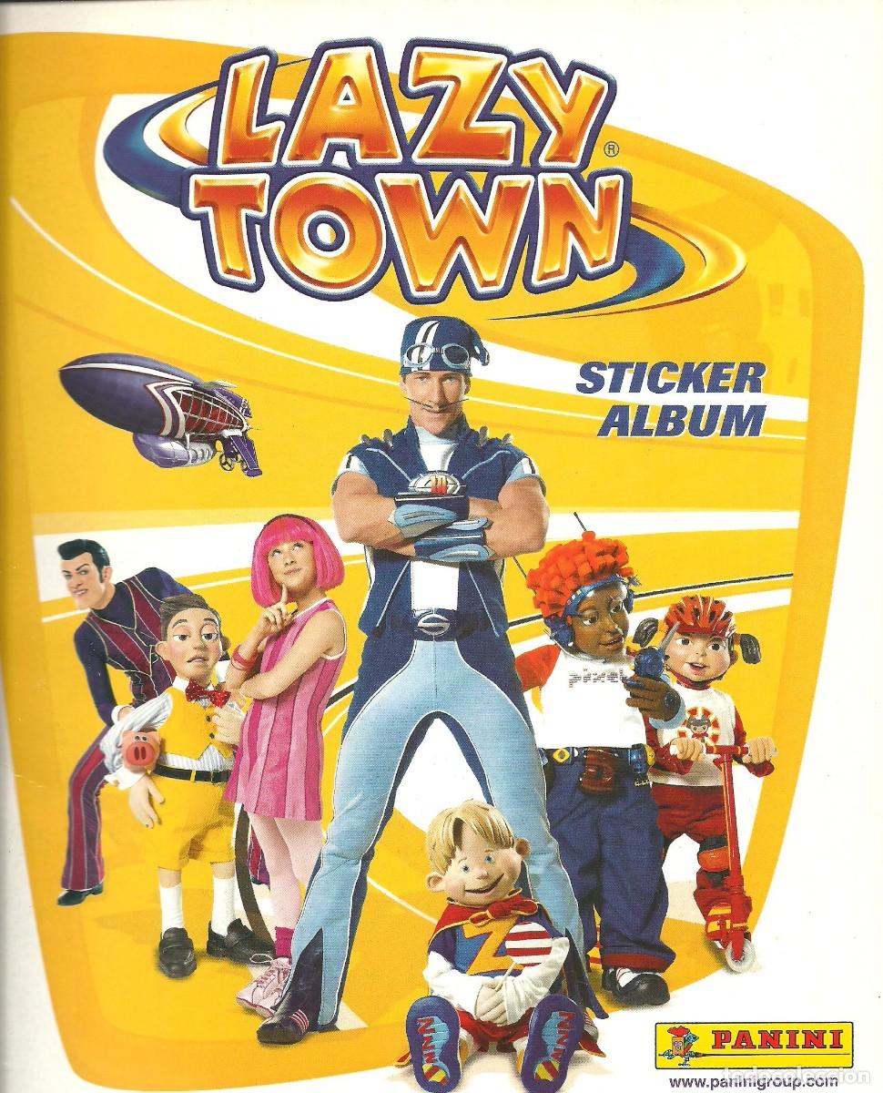 Coleccionismo &aacute;lbum: LAZY TOWN - PANINI - COMPLETO