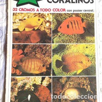 Collezionismo &Aacute;lbum: Album completo Peces Coralinos , con sus 32 cromos , a&ntilde;o 1979
