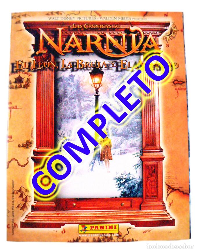 Coleccionismo &aacute;lbum: Album cromos completo Las cr&oacute;nicas de Narnia, el le&oacute;n, la bruja y el armario, panini