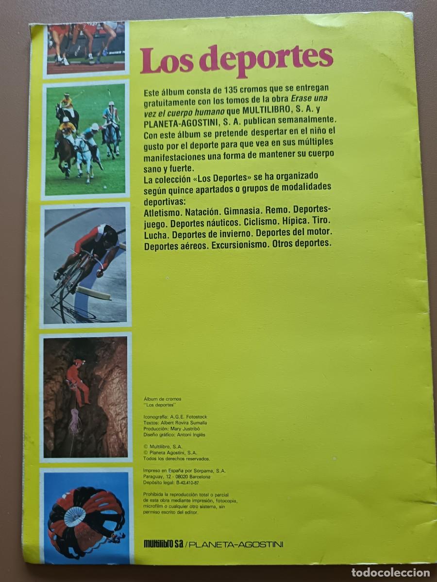 Coleccionismo &aacute;lbum: LOS DEPORTES - COMPLETO - Foto 7