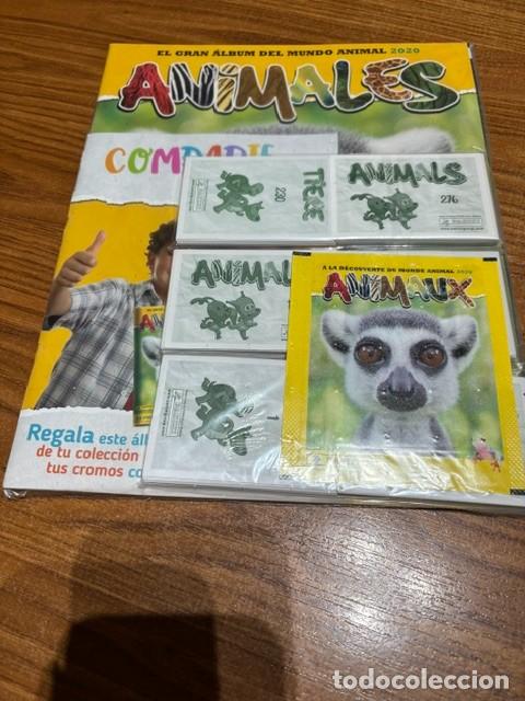 Collectionnisme Album: ALBUM ANIIMALES VACIO + TODOS LOS CROMOS SIN PEGAR