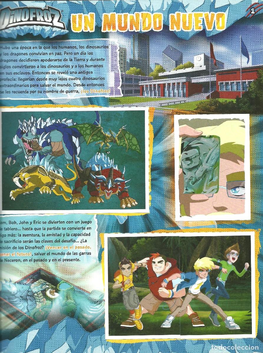 Coleccionismo &aacute;lbum: DINOFROZ - PANINI - COMPLETO - Foto 2