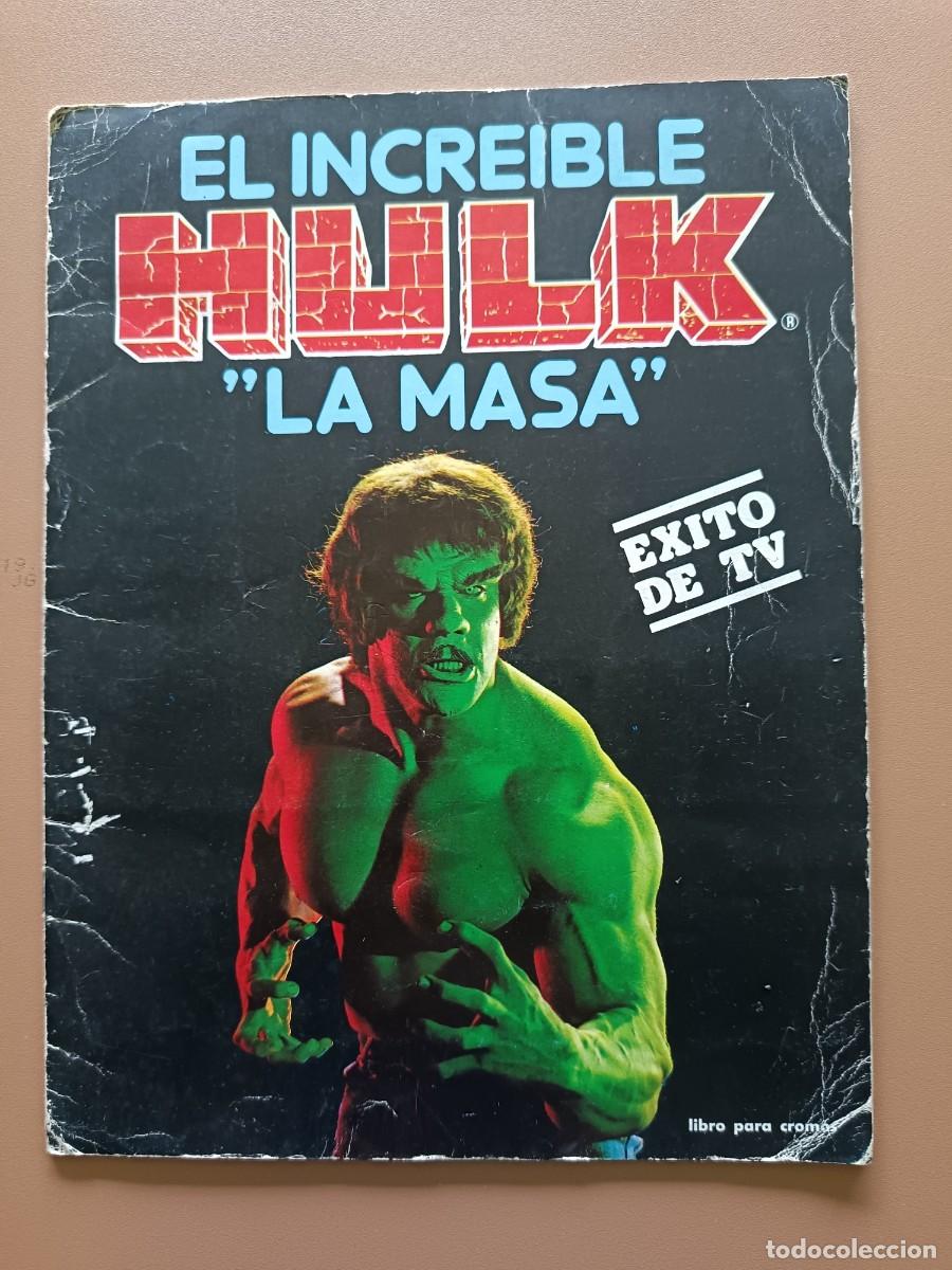 Colecionismo Caderneta: EL INCREIBLE HULK &rdquo;LA MASA&rdquo;- FHER- 1981- COMPLETO