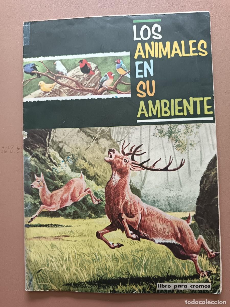 Colecionismo Caderneta: LOS ANIMALES EN SU AMBIENTE- FHER- COMPLETO