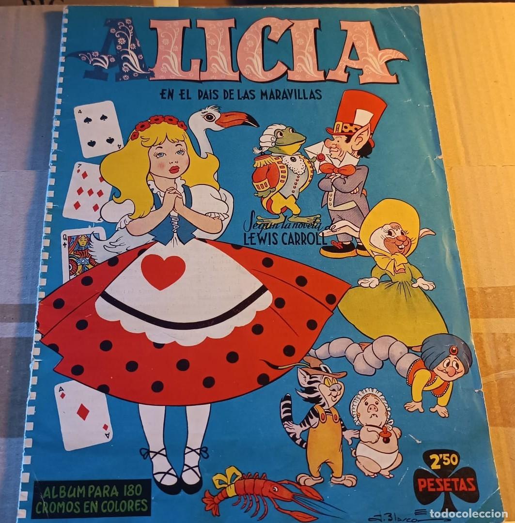 Collectionnisme Album: ALBUM DE CROMOS &rdquo;ALICIA EN EL PA&Iacute;S DE LAS MARAVILLAS&rdquo; - EDT. CLIPER (Barcelona) - 1952 - COMPLETO