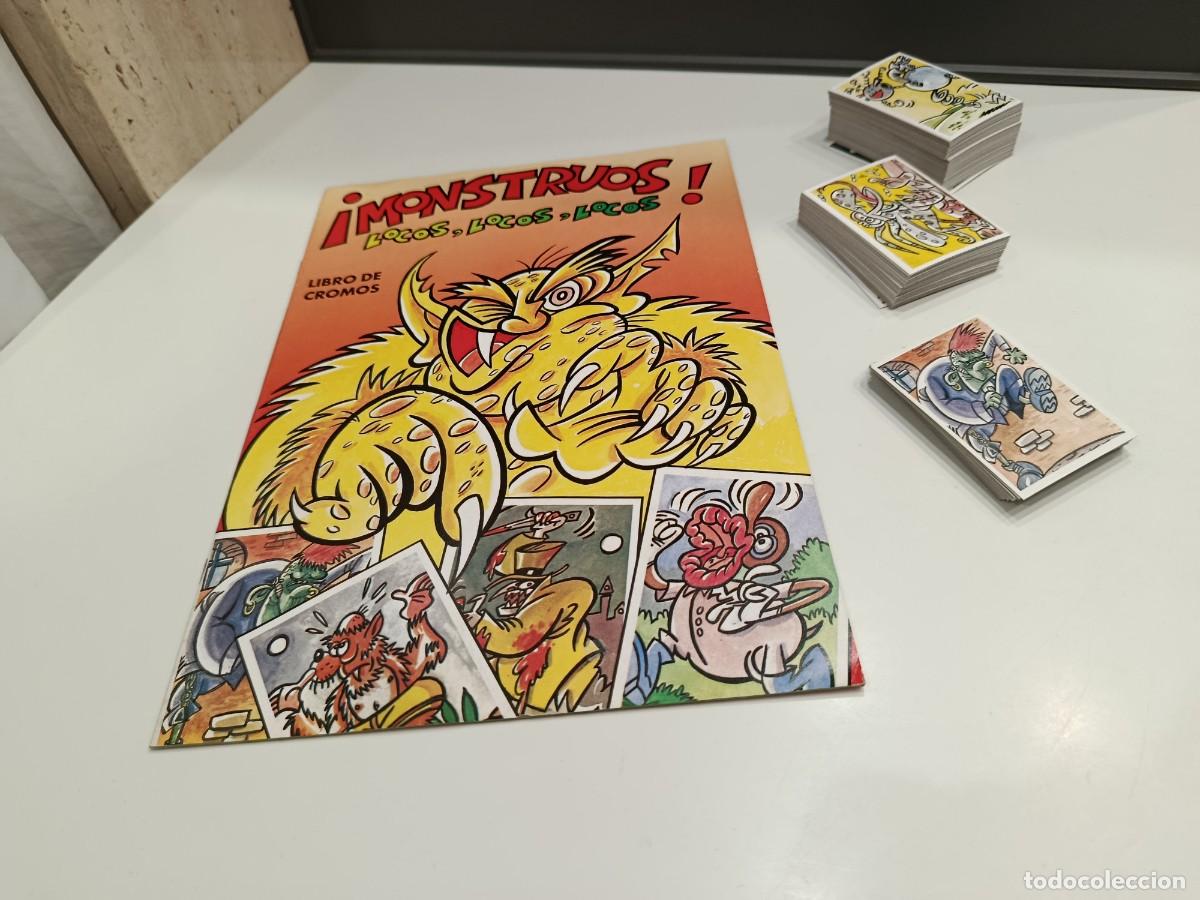 Coleccionismo &aacute;lbum: MONSTRUOS LOCOS LOCOS LOCOS - CROMOS ROS S.A. - ALBUM COMPLETO - COLECCION COMPLETA - PERFECTO