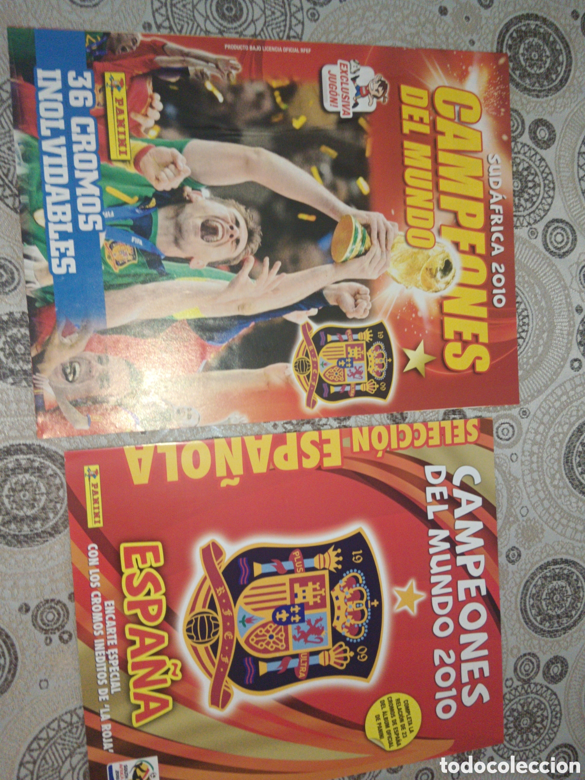 Coleccionismo &aacute;lbum: Album completo Campeones del mundo 2010.