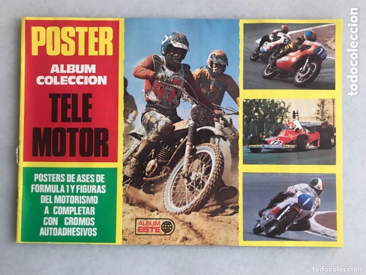 Coleccionismo &aacute;lbum: Suplemento &aacute;lbum telemotor con 7 cromos