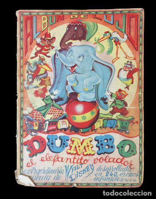 Coleccionismo &aacute;lbum: DUMBO, EL ELEFANTITO VOLADOR. &Aacute;LBUM DE CROMOS COMPLETO (240). ED. FHER. 1940
