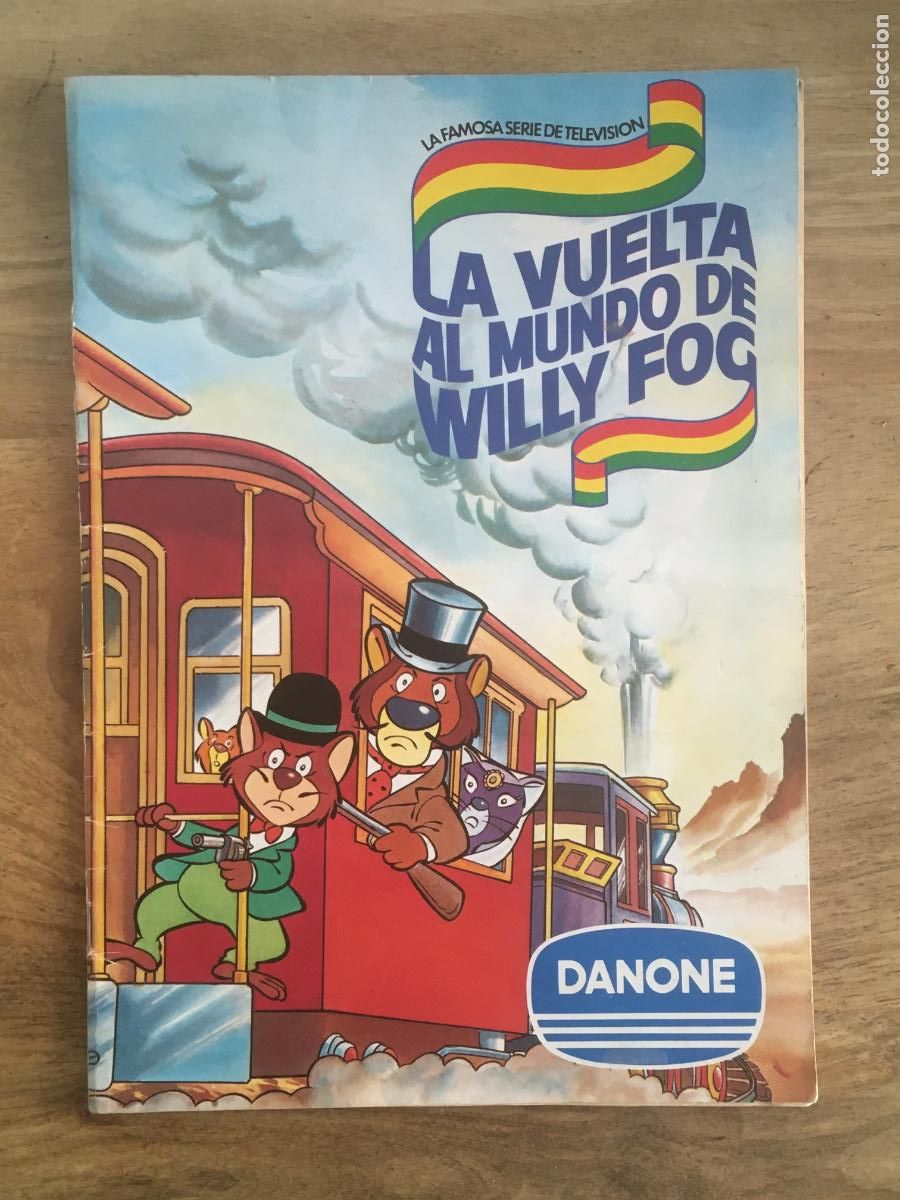 Collezionismo &Aacute;lbum: la vuelta al mundo de willy fog danone album cromos completo perfecto estado como nuevo