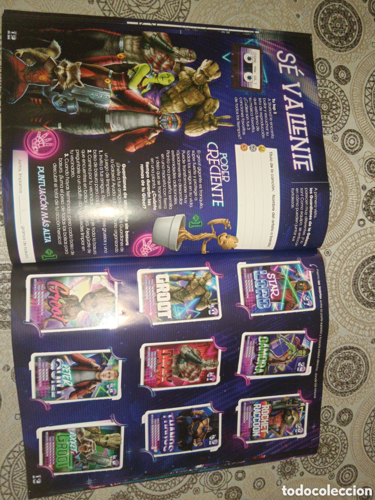 Coleccionismo &aacute;lbum: Album completo Marvel Carrefour. - Foto 4