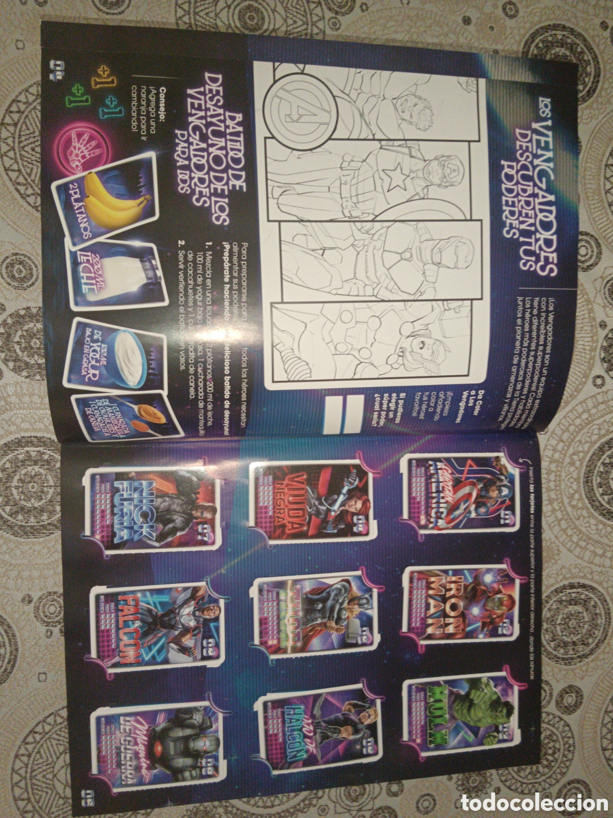 Coleccionismo &aacute;lbum: Album completo Marvel Carrefour. - Foto 7