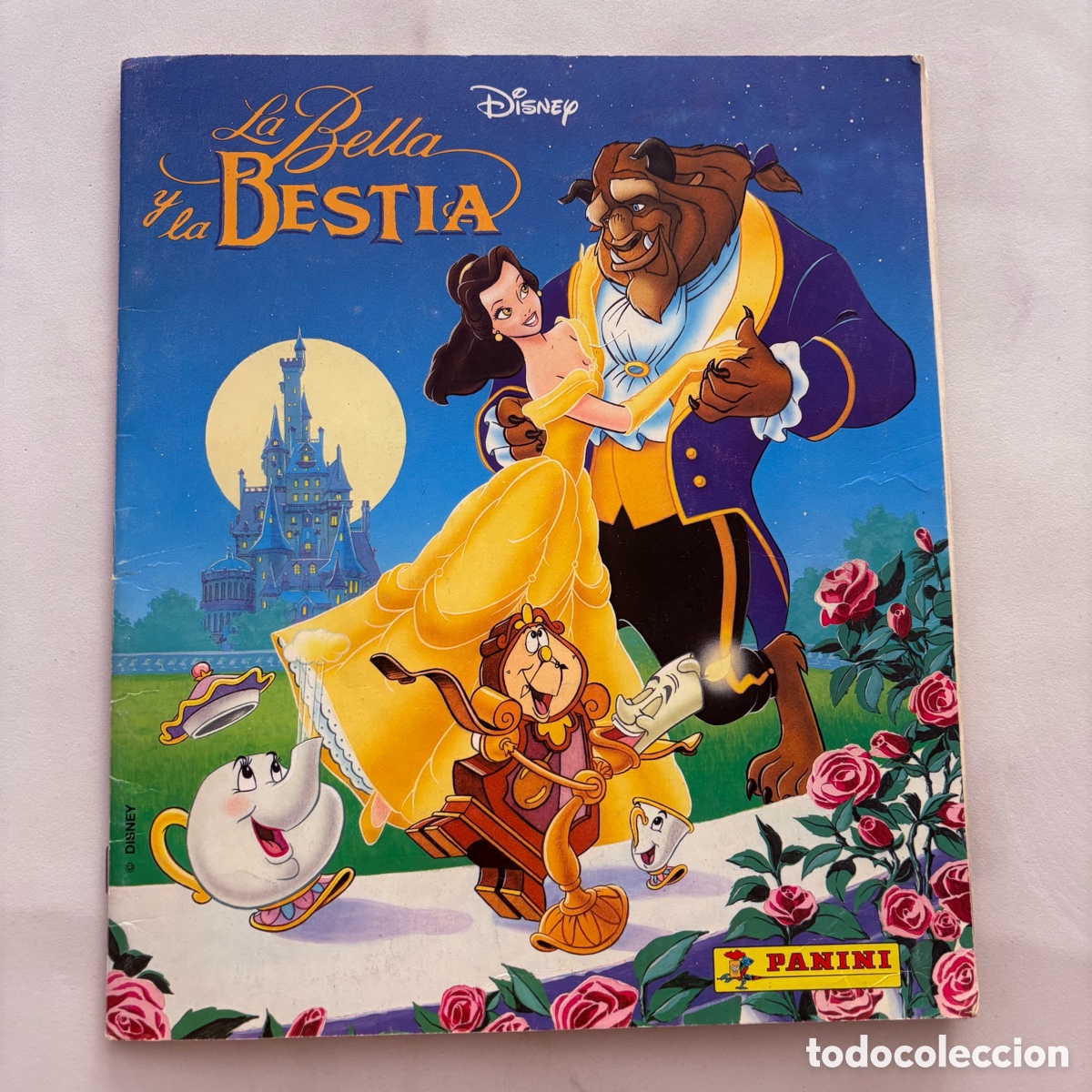 Coleccionismo &aacute;lbum: album de cromos completo disney la bella y la bestia de panini