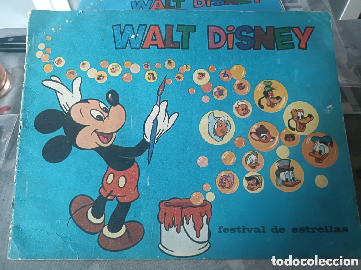 Coleccionismo &aacute;lbum: &Aacute;lbum Completo Disney Festival de Estrellas. Topps