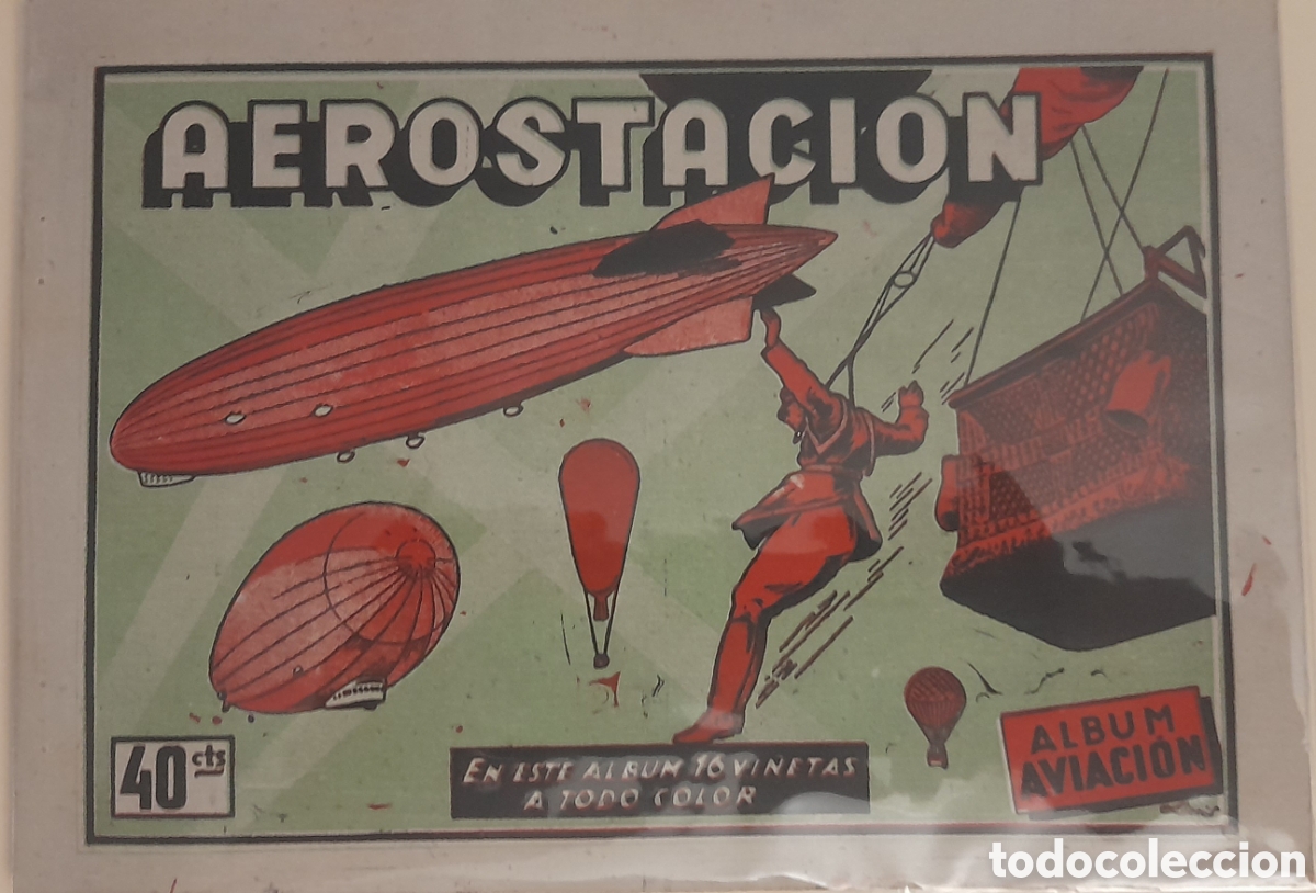 Collectable Albums: &Aacute;LBUM DE CROMOS AEROSTACION EDITORIAL CISNE 1942 B&Eacute;LICO
