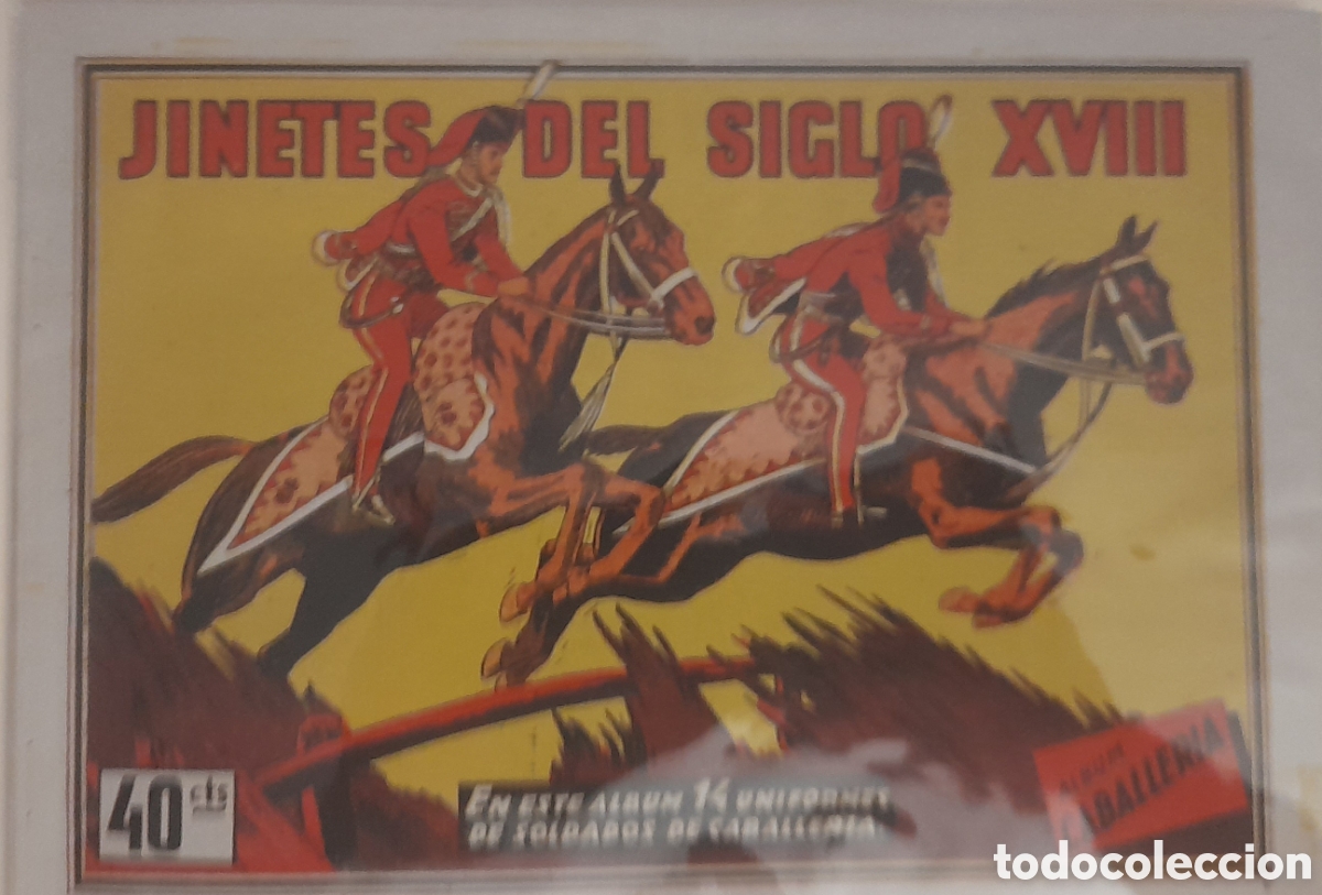 Collectable Albums: &Aacute;LBUM DE CROMOS JINETES DEL SIGLO XVIII EDITORIAL CISNE 1942