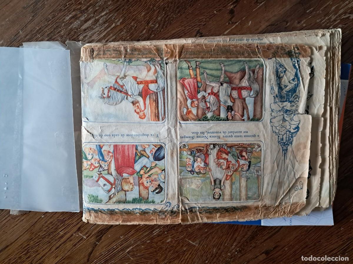 Coleccionismo &aacute;lbum: &Aacute;lbum de cromos de Blanca Nieves a&ntilde;os 40