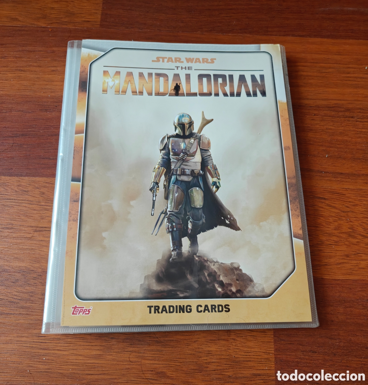 Collezionismo &Aacute;lbum: &Aacute;lbum completo The Mandalorian. Star Wars. 256 cards. Paralelas premium doradas y cristal.