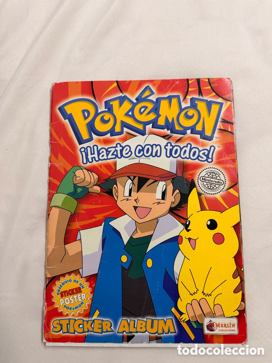 Coleccionismo &aacute;lbum: &Aacute;lbum cromos pokemon