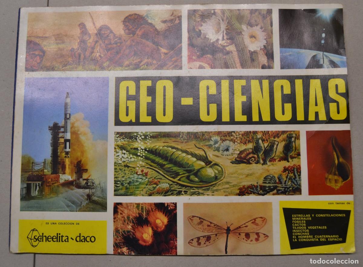 Coleccionismo &aacute;lbum: &Aacute;LBUM DE CROMOS COMPLETO GEO-CIENCIAS - SCHEELITA-DACO - LOTE 0003